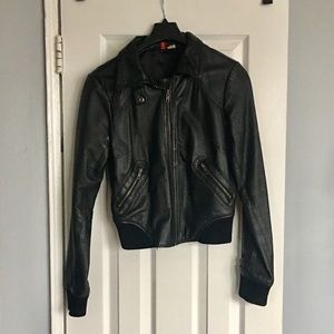 Real leather jacket